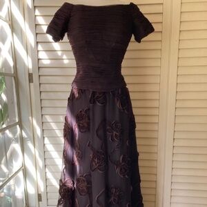 "Chetta B" Two Piece Tulle Gown